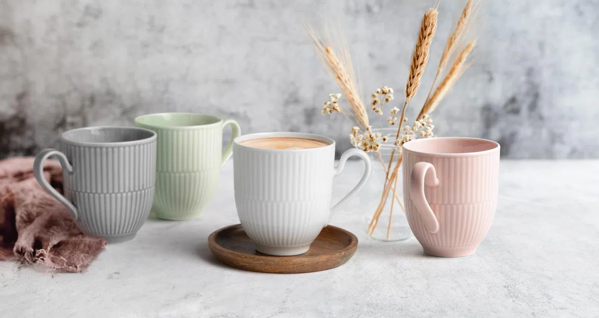 Seltmann Weiden Frühstück-Set 18-teilig Amina Weiß