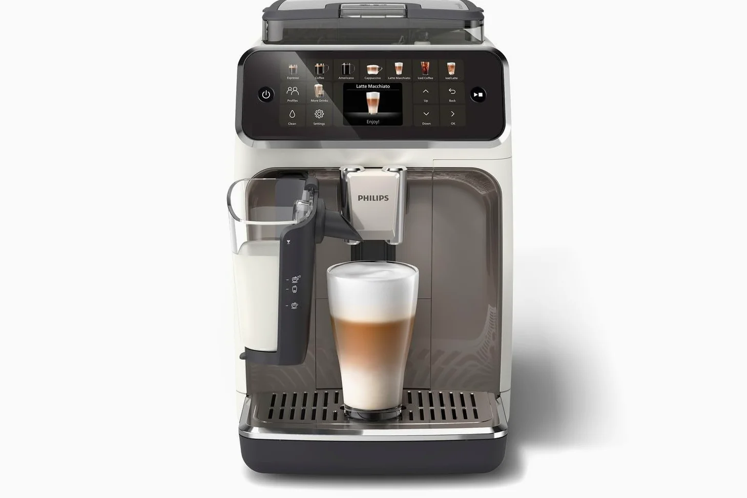 PHILIPS EP5545/70 automatic espresso machine 1.8L 15 bar White
