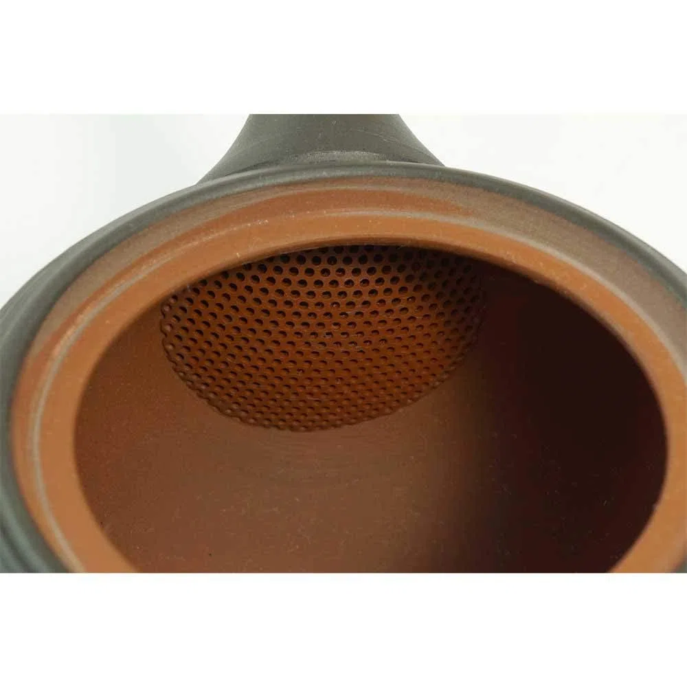 Japanische Teekanne Kyusu Tokoname Youhen Clay Teekanne 300 ml Fusen L161 (1)