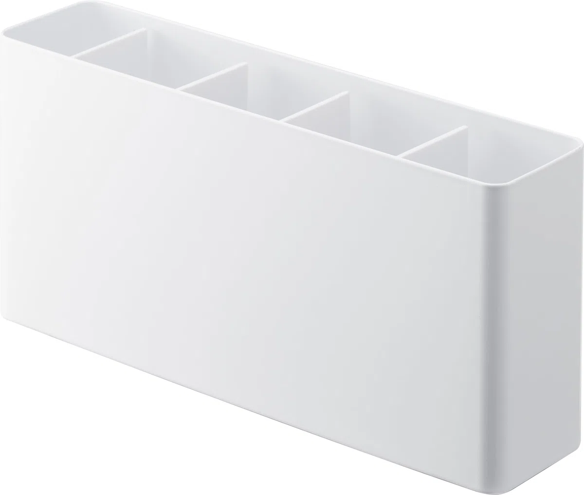 Yamazaki 8146 TOWER Kitchen Tool & Cutting Board Holder, white, Steel/ABS Resin, 30 x 6.8 x 14.3 cm