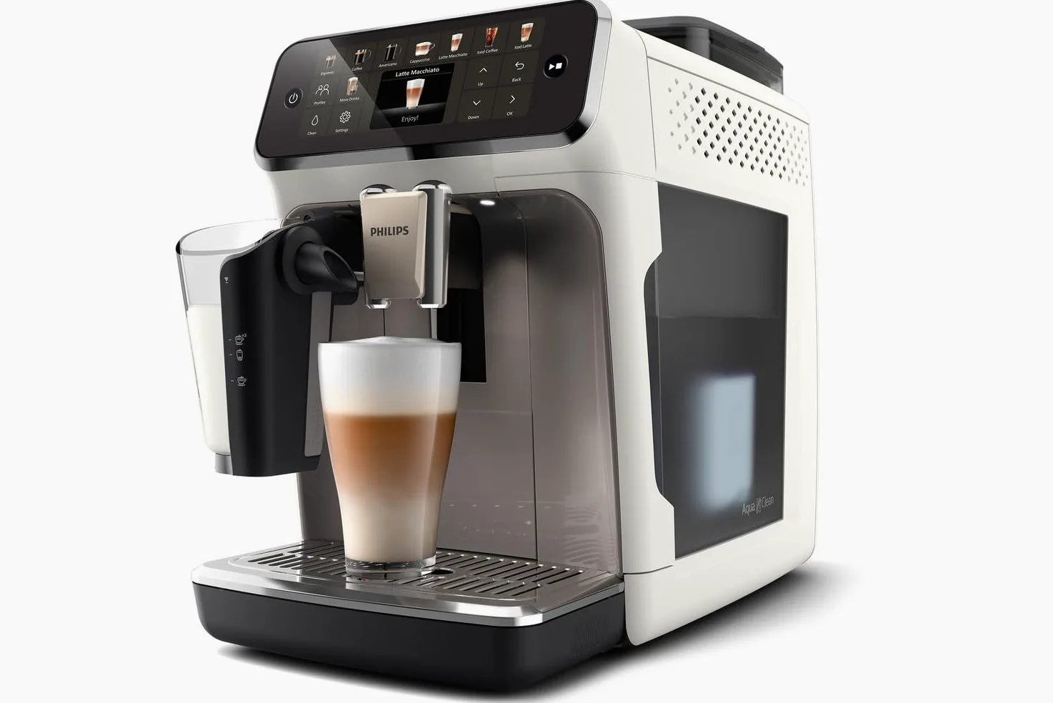 PHILIPS EP5545/70 automatic espresso machine 1.8L 15 bar White