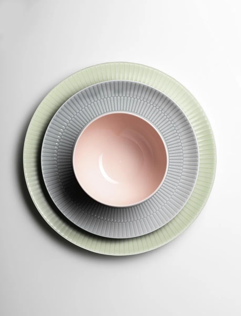 Seltmann Weiden Frühstück-Set 18-teilig Amina Weiß