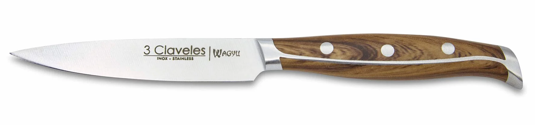 SET 4 CUCHILLOS CHULETEROS WAGYU 11,5 cm - 4,5" E 3C