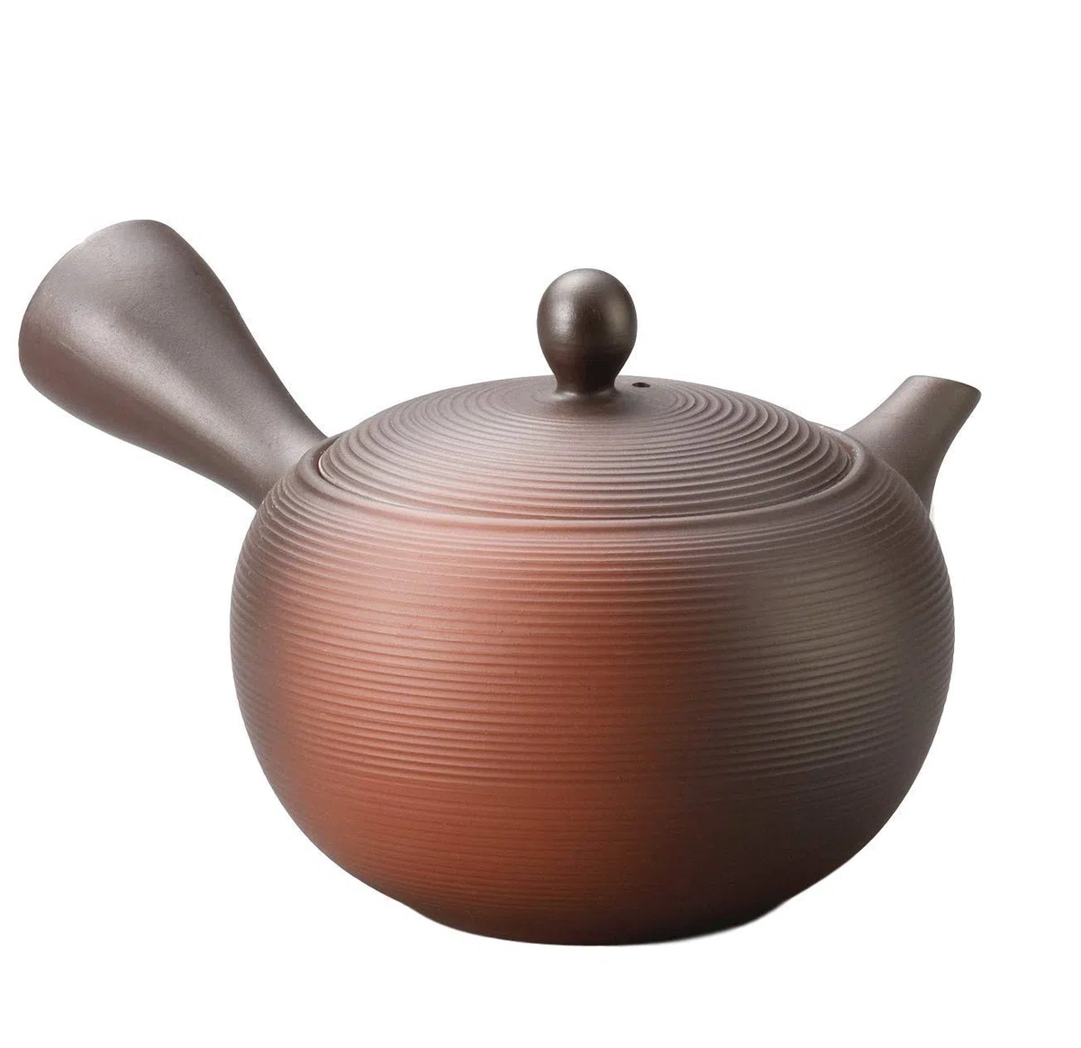 Japanische Teekanne Kyusu Tokoname Youhen Clay Teekanne 300 ml Fusen L161 (1)