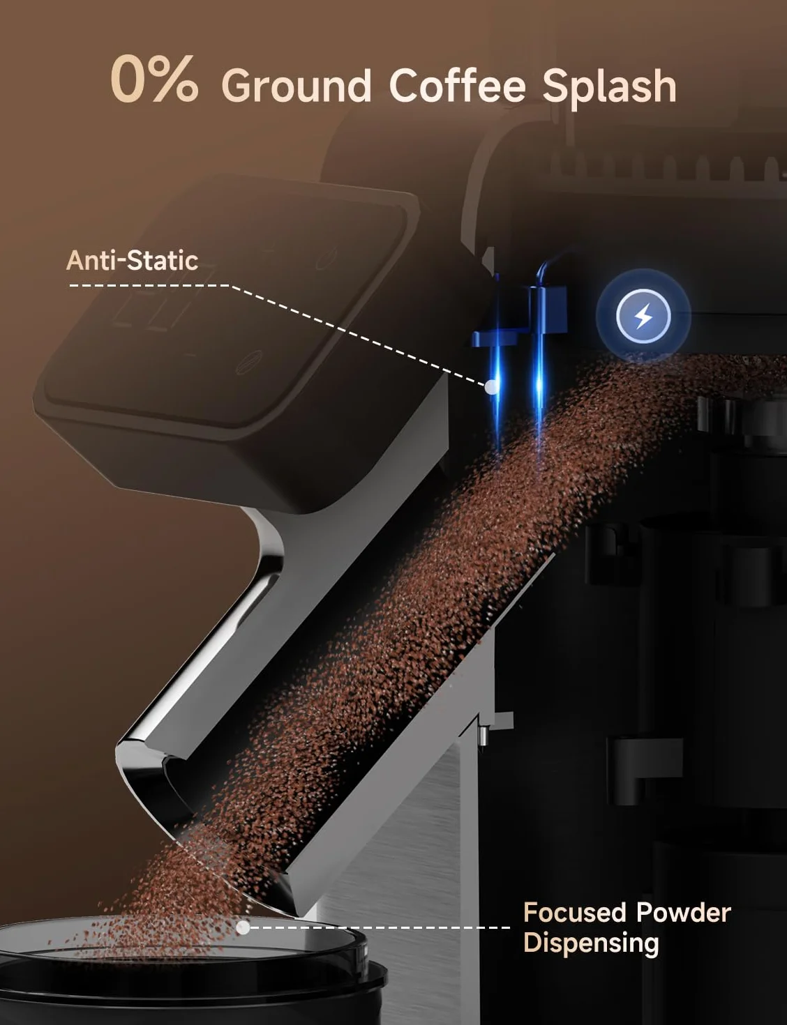 Neretva Siebträgermaschine 20 Bar Klein Edelstahl Professionelle Espressomaschine & Professionelle 40 Präzisionsschleife Kaffeemühle Elektrisch