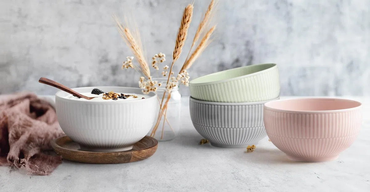 Seltmann Weiden Frühstück-Set 18-teilig Amina Weiß